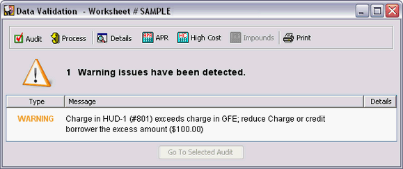 Audit 801