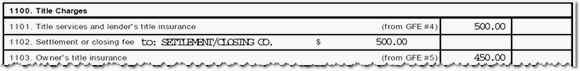 Page 2 of the HUD-1: Line 1100