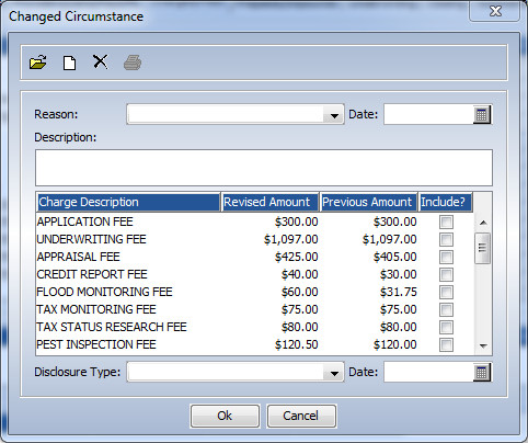 Trid Fee Chart